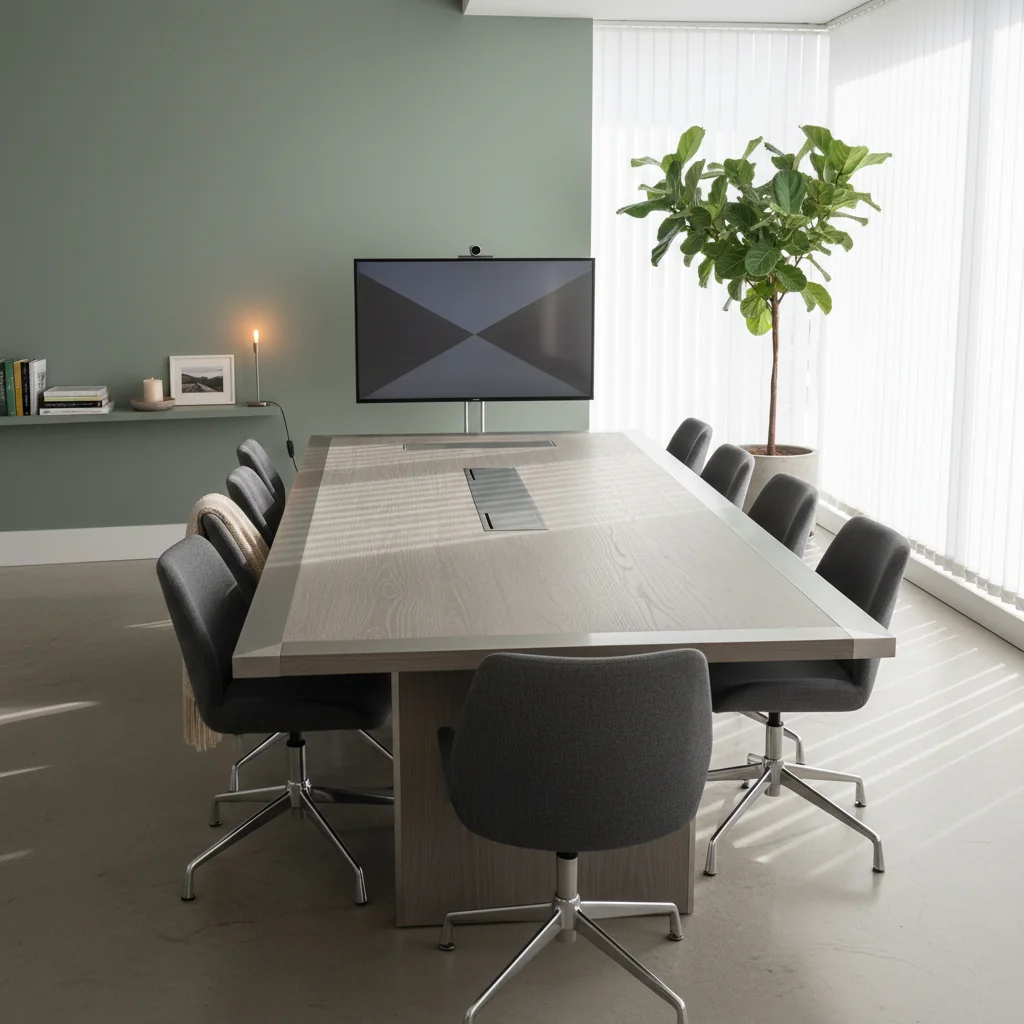 Axis Oak Desk