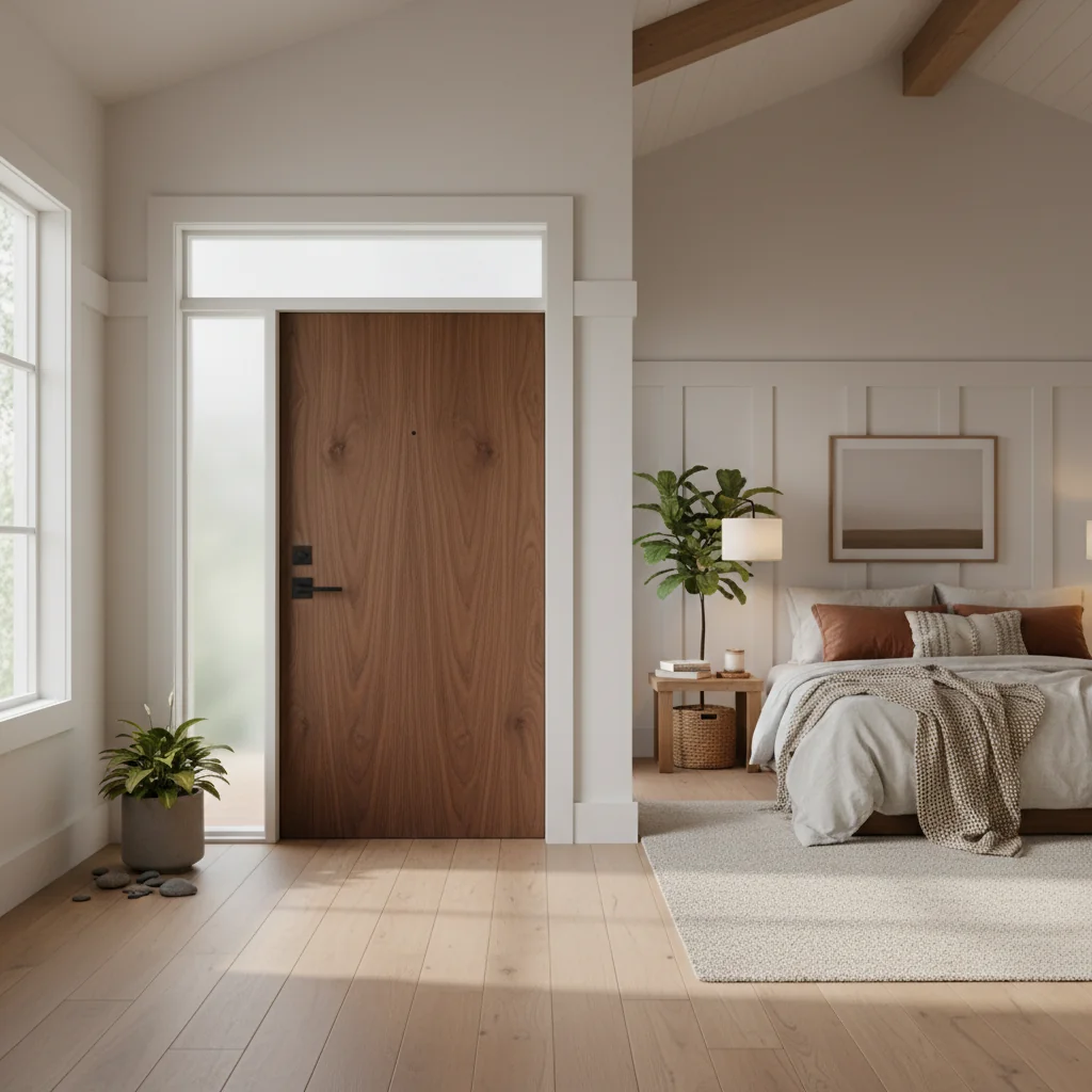 Axis Walnut Door