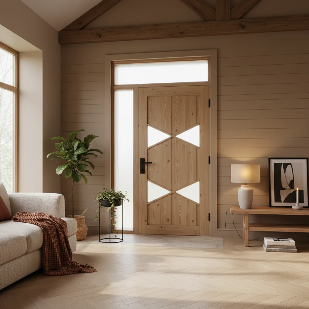 Loft Geometric Door