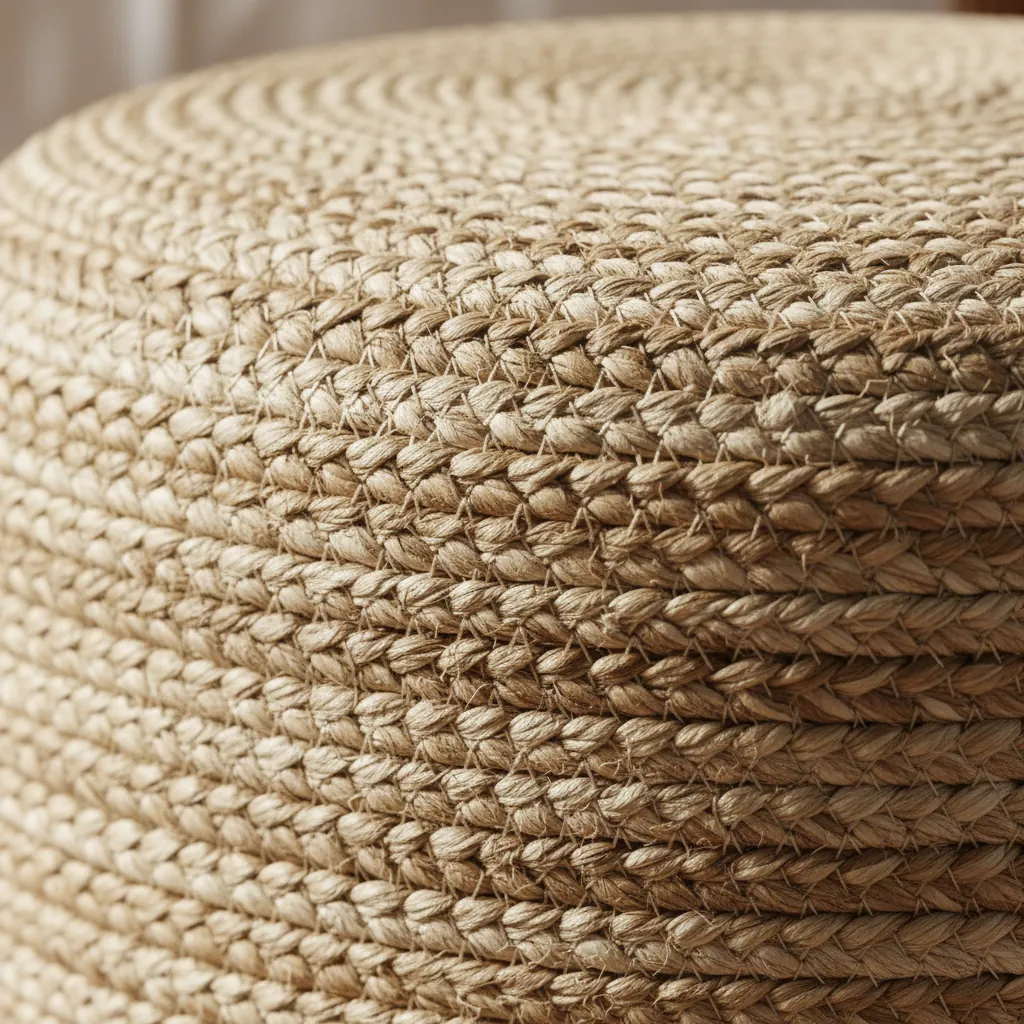 Loft Jute Storage Stool - Image 2